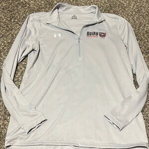 Under Armour Light Gray Long Sleeve Top